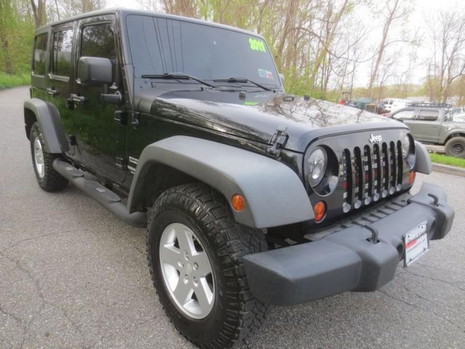 2011 Black /Black Jeep Wrangler Sport (1J4BA3H15BL) with an 3.8L V6 OHV 12V engine, Automatic transmission, located at 270 US Route 6, Mahopac, NY, 10541, (845) 621-0895, 41.349022, -73.755280 - Photo #1